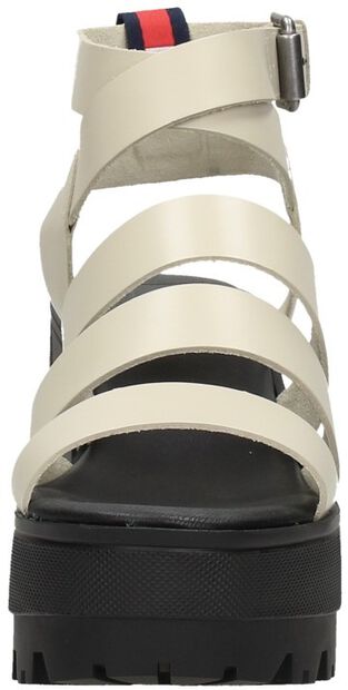 Heeled Leather Sandal - large