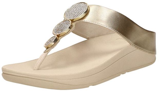 Halo Bead Circle Metallic Toe-Post - large