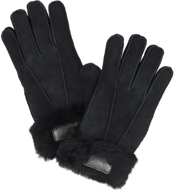 Glove lammy patchwork - large