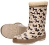 Rainboots Fur tackle print - small