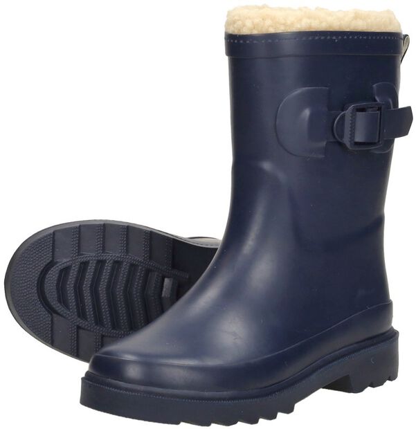 Kids Rubber Rain Boots Fur - large