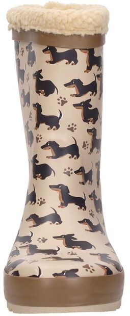 Rainboots Fur tackle print - large