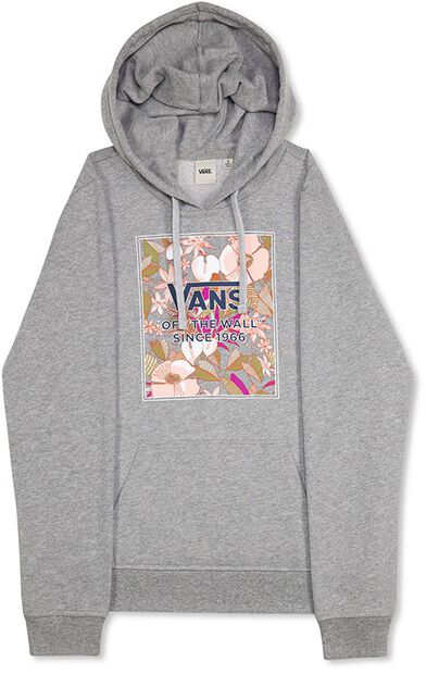 WM Floral Boxed Hoodie - large