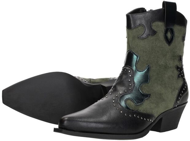 Stiefeletten mit Absatz - large