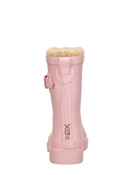 Kids Rubber Rain Boots Fur