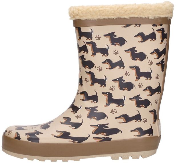 Rainboots Fur tackle print - large