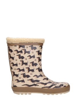 Rainboots Fur tackle print