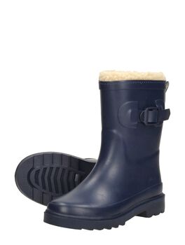Kids Rubber Rain Boots Fur