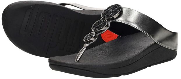 Halo Bead Circle Metallic Toe-Post - large