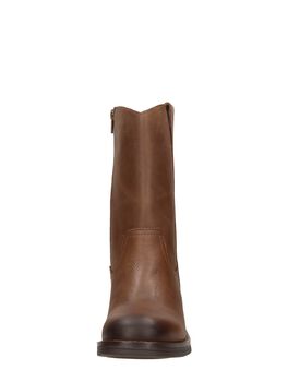 Stiefeletten mit Absatz