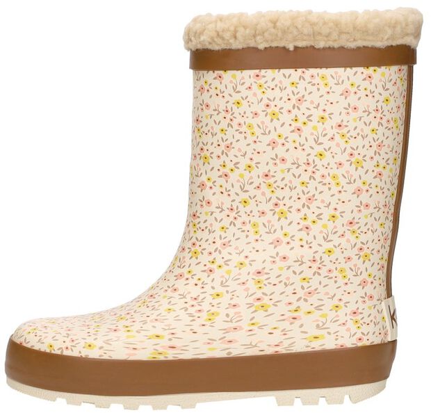 Rainboot Fur flower print - large