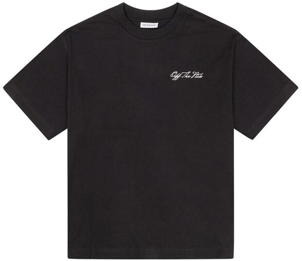 Script Loose Fit Tee Unisex - large