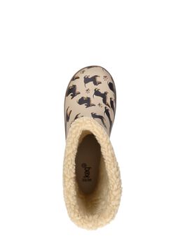Rainboots Fur tackle print