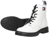 Iridescent Eyelets Flat boot - small
