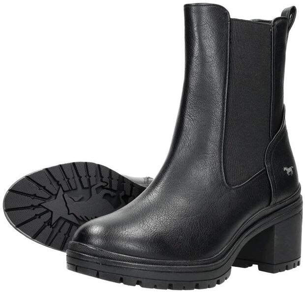 Stiefeletten mit Absatz - large