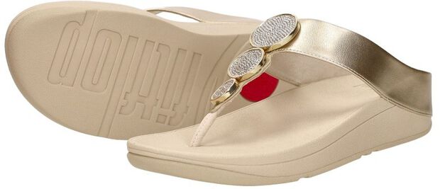 Halo Bead Circle Metallic Toe-Post - large