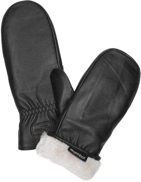 Mitten Women Leather - large