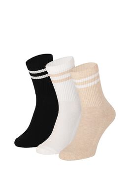 Stripe Sport Socks 3-pack