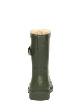 Kids Rubber Rain Boots Fur
