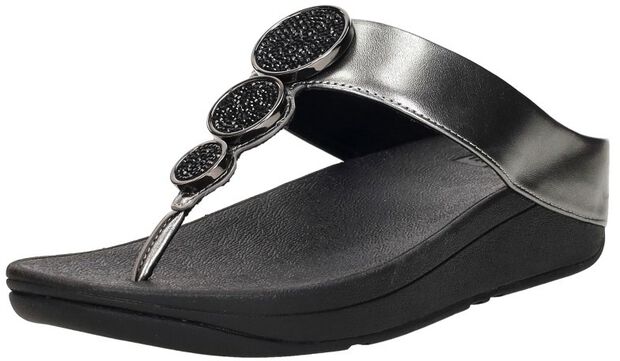 Halo Bead Circle Metallic Toe-Post - large