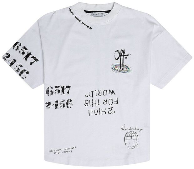 Chalk Oversized Tee Unisex - large