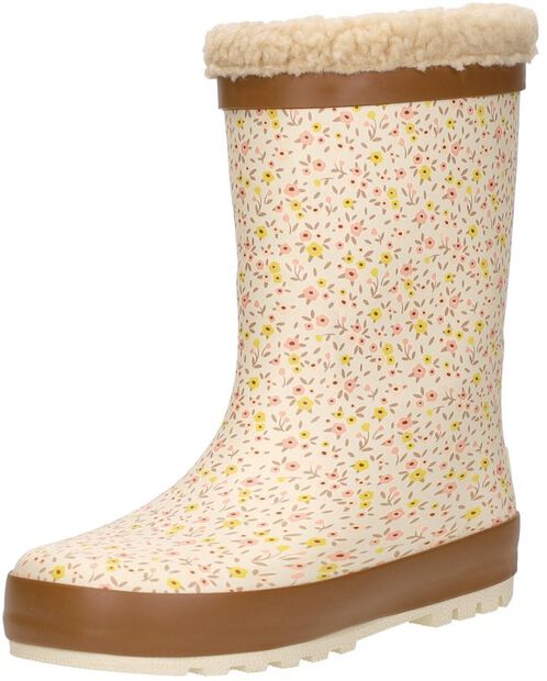 Rainboot Fur flower print - large