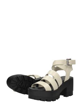 Heeled Leather Sandal