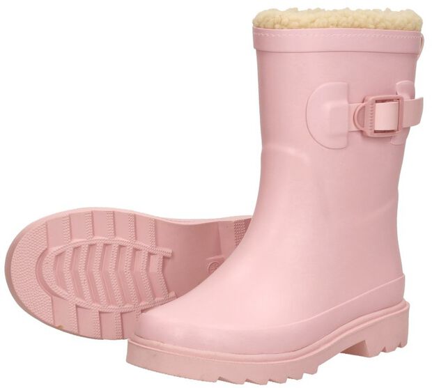 Kids Rubber Rain Boots Fur - large